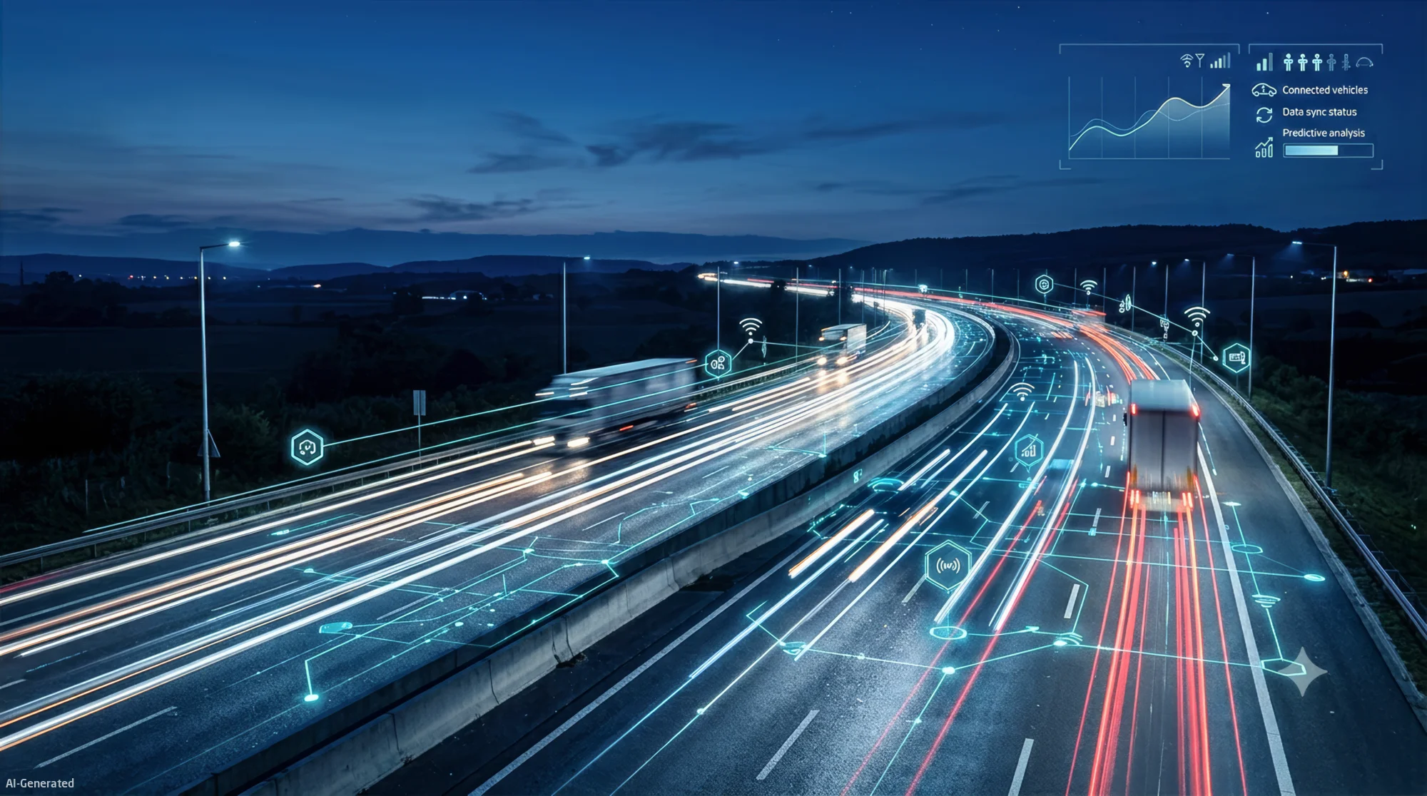 Virtual sensors for smart fleet management - software-defined sensing for connected vehicles